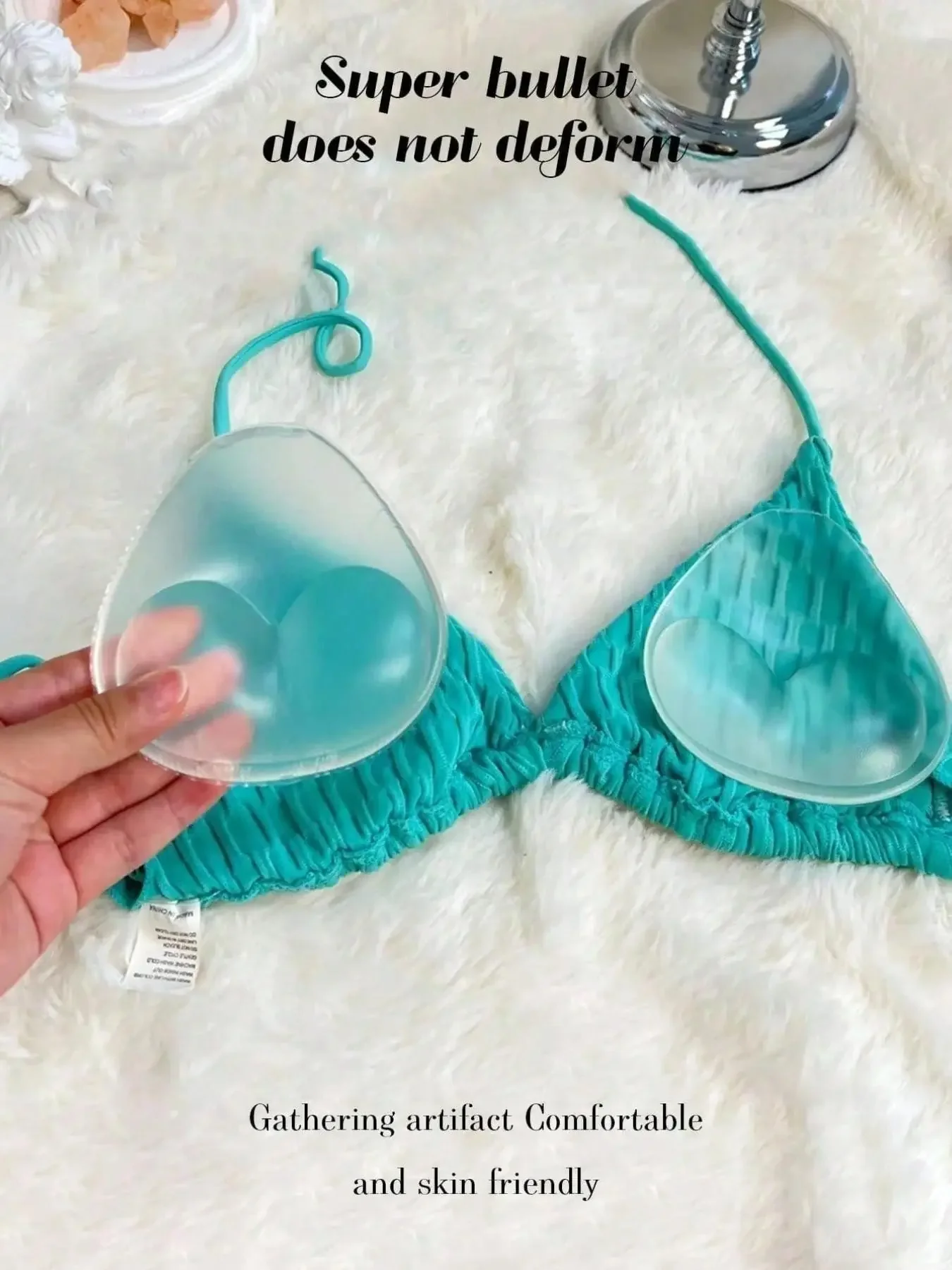 1 Pair Women's Silicone Bra In - Push Up Bra Silicone 评论和价格