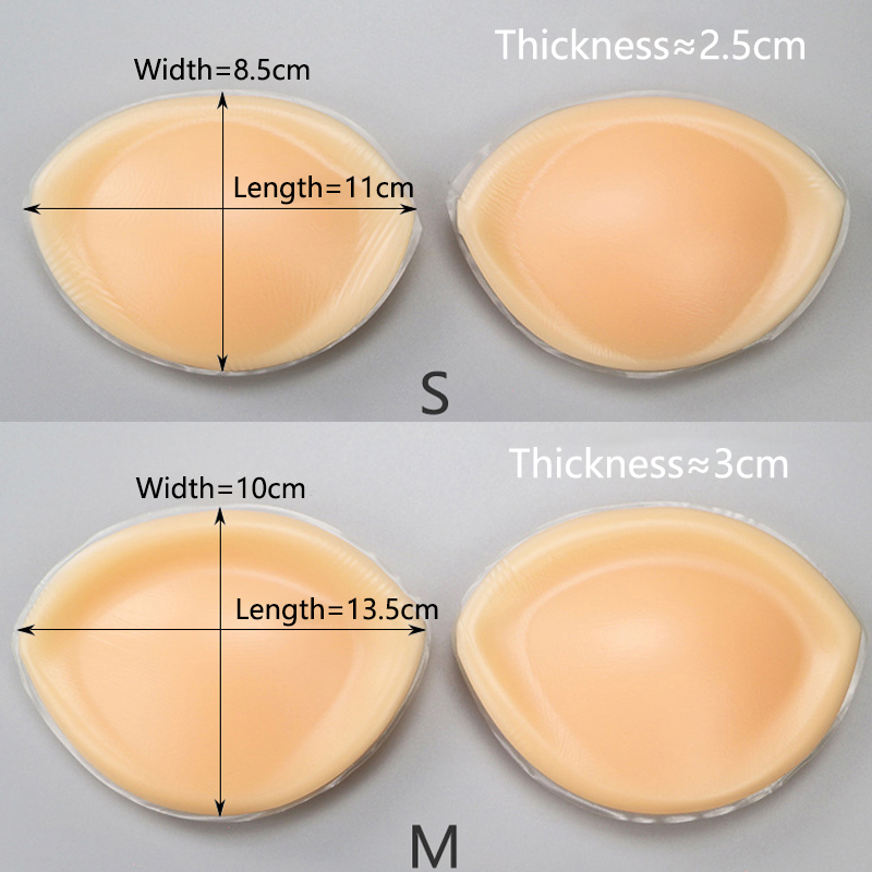 Silicone Bra Inserts Invisible - Plunge Bra Push Up 评论和价格