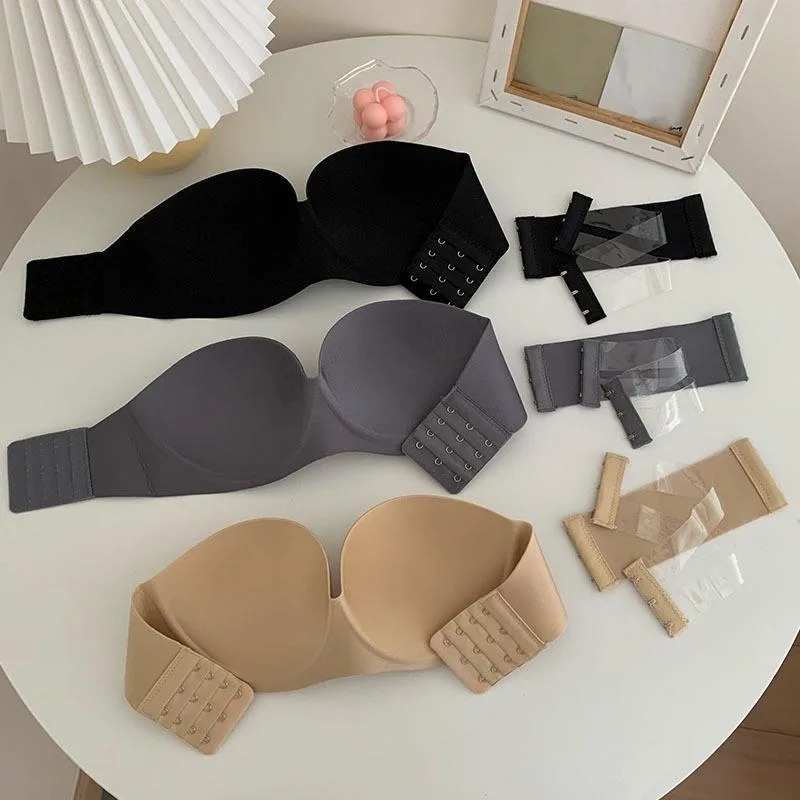 Women's Sexy Strapless Push-Up - Plunge Bra Push Up 评论和价格